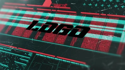 Cyberpunk Load Screen 스톡 After Effects
