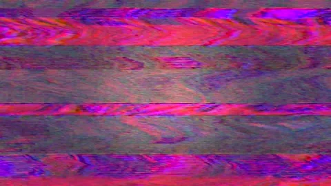 Cyberpunk multi-colored background. Dynamic elements corrupted data concept Stock Footage 171173812