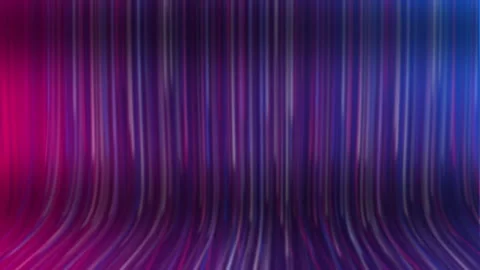 Cyberpunk Neon Vertical Light Rays Stage Loop 스톡 동영상 346394354