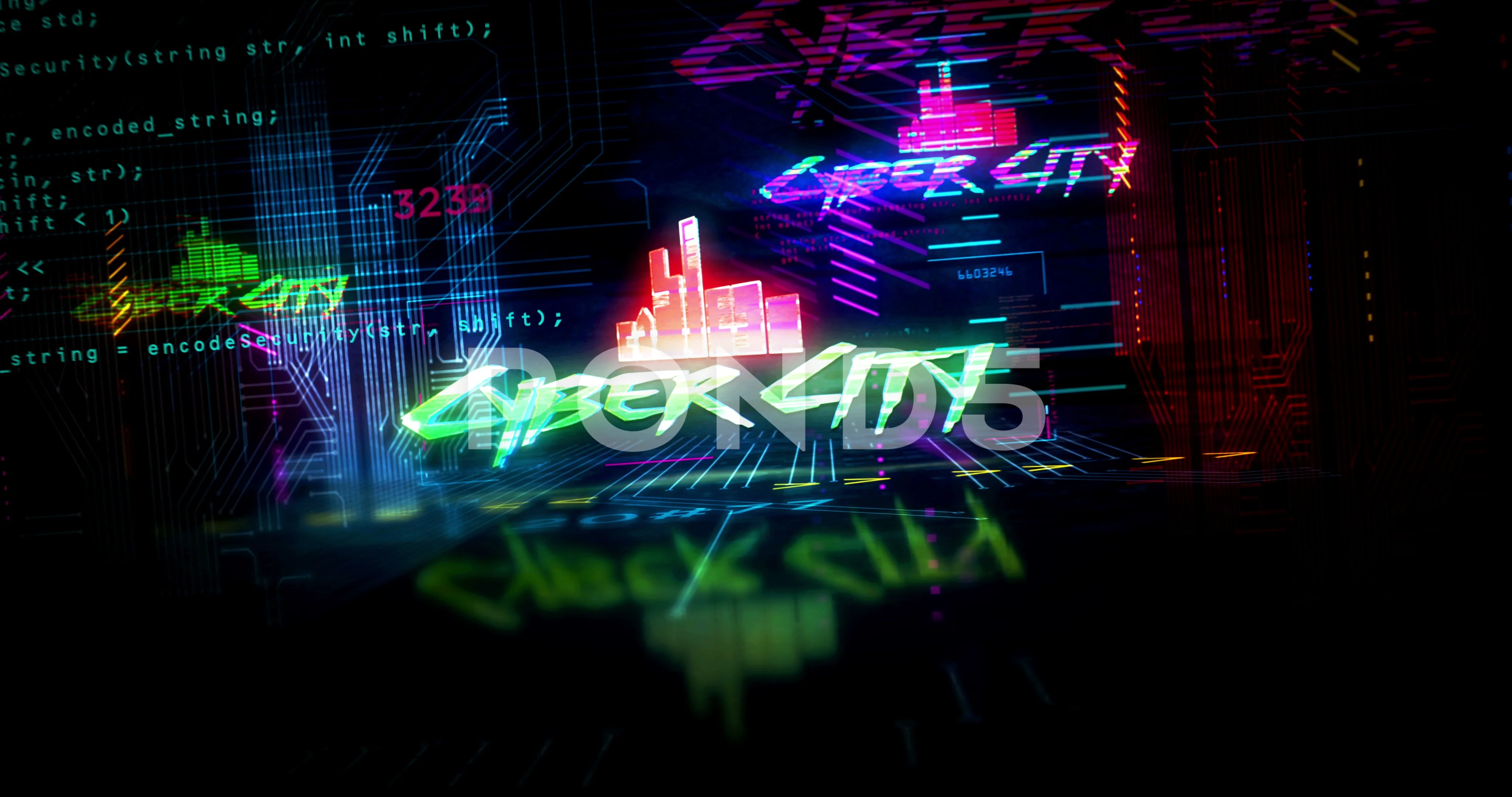 Cyberpunk Futuristic City Theme Live Wallpaper HD LOOP 