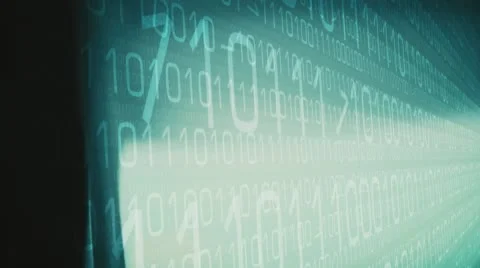 Cybersecurity abstract binary motion graphics Stock Footage 67830688