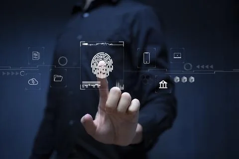 Cybersecurity and data privacy protection concept. And Internet network secur Stock Photos