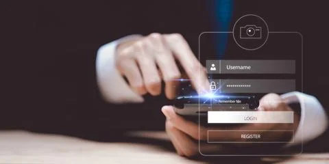 Cybersecurity and privacy concept of data protection ,protecting privacy in.. Stock Photos