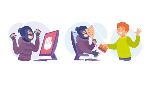 Cybersecurity Awareness A Deep Understanding of the Various Online Threats Ilustración de archivo