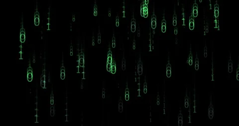 Cybersecurity, coding and hologram for future on dark background, software Stock Footage 284224175