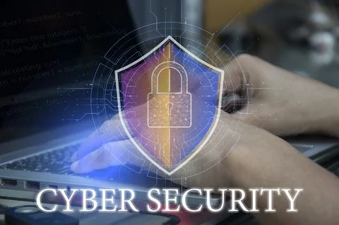 Cybersecurity concept, user privacy security and encryption, secure interne.. 스톡 사진