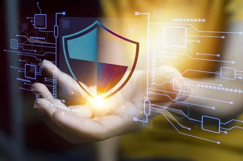 Cybersecurity concept, user privacy security and encryption, secure interne.. 写真素材