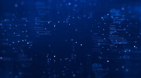 Cybersecurity data protection digital technology background has small fractal Illustrazione stock