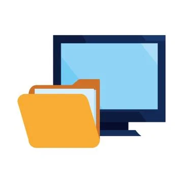 Cybersecurity data protection Stock Illustration