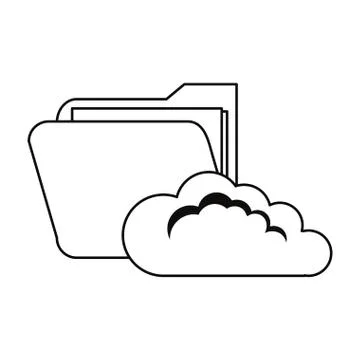 Cybersecurity data protection Illustrazione stock