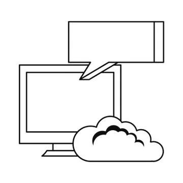 Cybersecurity data protection Illustration