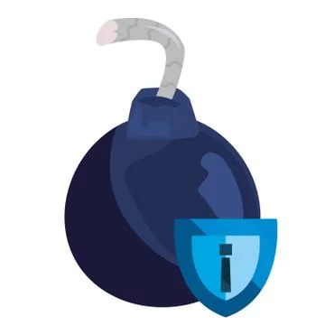 Cybersecurity data protection Illustrazione stock