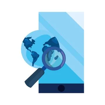 Cybersecurity data protection Stock Illustration