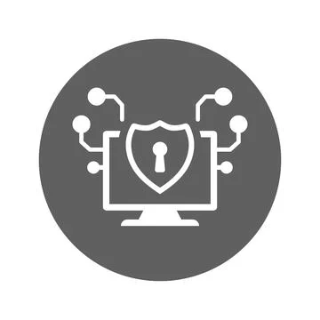 Cybersecurity, decrypt, decrypting icon. Stock Illustration