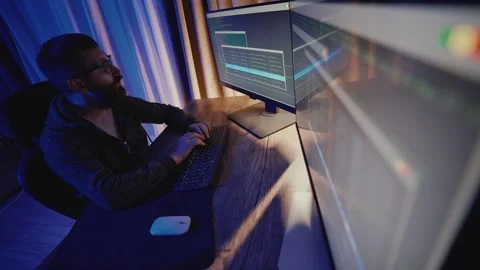 Cybersecurity Defense Against Digital Attacks 스톡 동영상 323462762