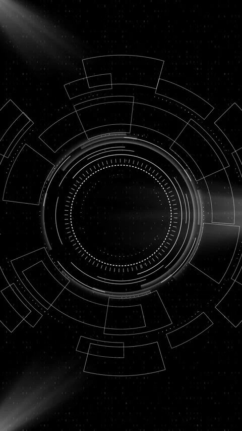 Cybersecurity digital information technology concept. polygon binary code Vidéo 312678663