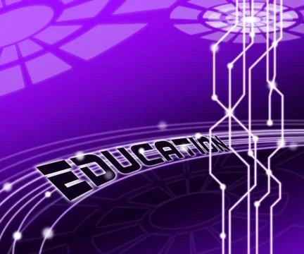 Cybersecurity Education Security Seminar Teaching 3d Illustration Stock Illustration