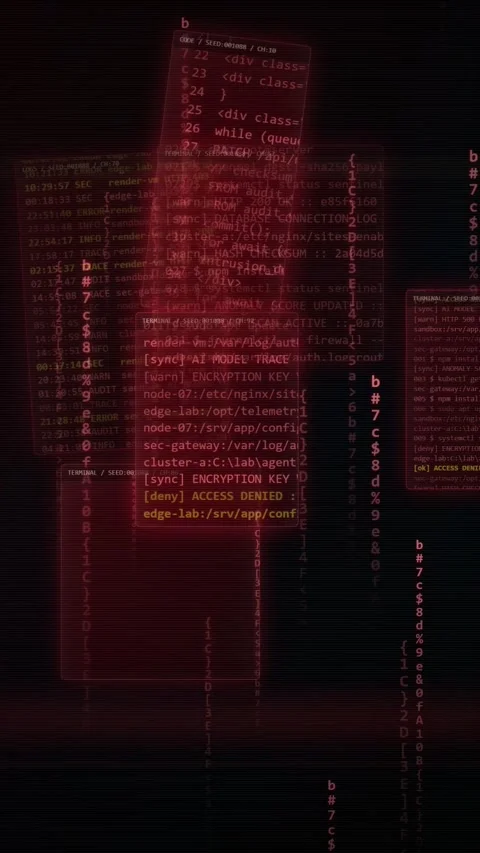 Cybersecurity Hacking Interface Privilege Escalation 403 Error Stock Footage 335345072