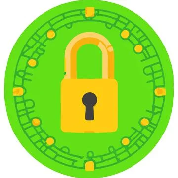 Cybersecurity Protection Digital Impact Ransomware Encryption Stock Illustration