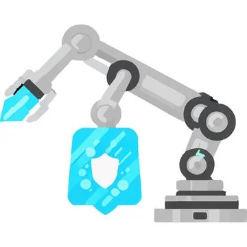 Cybersecurity Reuse Digital Visibility Privacy Encryption Illustrazione stock