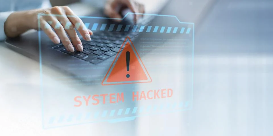 Cybersecurity Risk Management System for Enterprise Data Protection and Thr.. Stock Photos