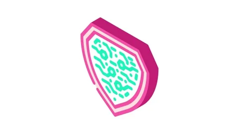Cybersecurity shield industry 4 isometric icon animation Stock Footage 327280273