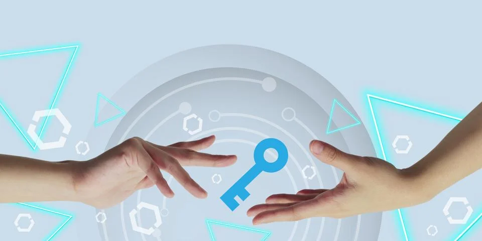 Cybersecurity technology and digital authentication for data protection Stock Illustration
