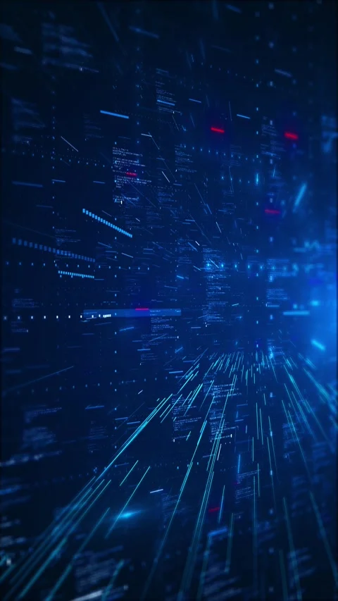 Cybersecurity technology background internet network connection data protection Video stock 312578525