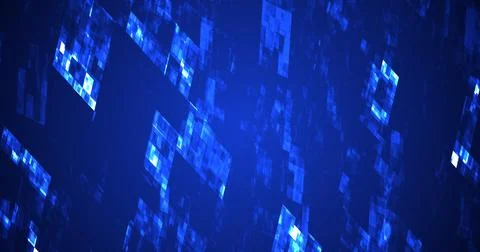 Cyberspace digital particles data concept background. Abstract technology d.. イラスト素材