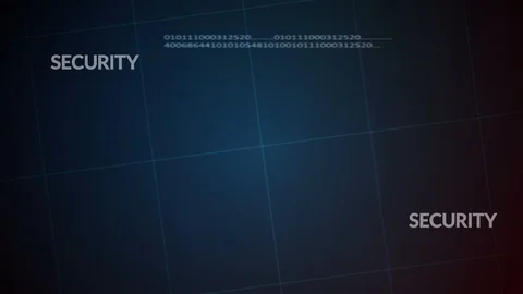 Cyberspace digital security background Stock Footage 108777651