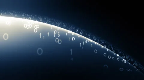 Cyberspace horizon. Abstract background. Loop. Stock Footage 44563030