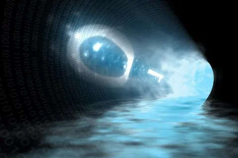 Cyberspace Illustrazione stock