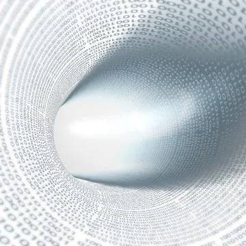 Cyberspace Stock Illustration