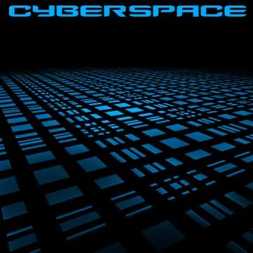 Cyberspace Stock Illustration