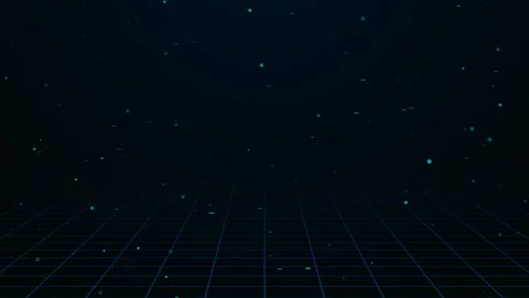 Cyberspace Moving Particles Security Database Matrix Futuristic Digital Stock Footage 348192229