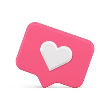 Cyberspace like notice quick tips pink glossy button decor design realistic 3 Illustrazione stock