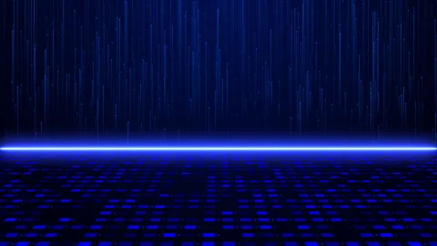 Cyberspace Particles Data Network Connections High Speed Connection Stock Footage 338420835