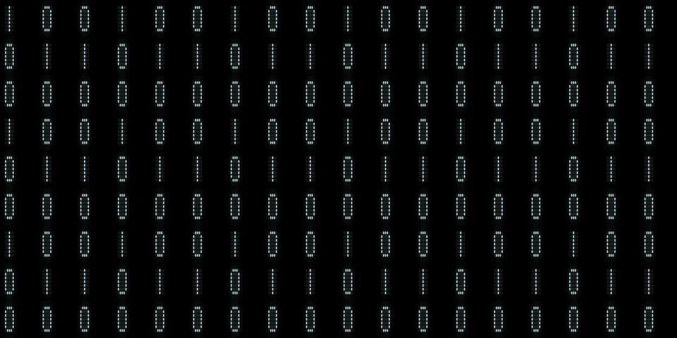 Cyberspace texture. Numeric binary creative surface. Numeral tech design ba.. Stock Illustration