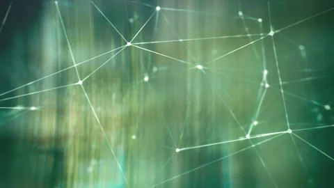 Cyberspace Virtual Environment Technology, Plexus Abstract Network Stock Footage 340016429