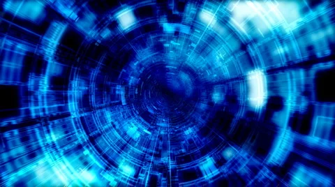 CyberTunnel Stock Footage 949244