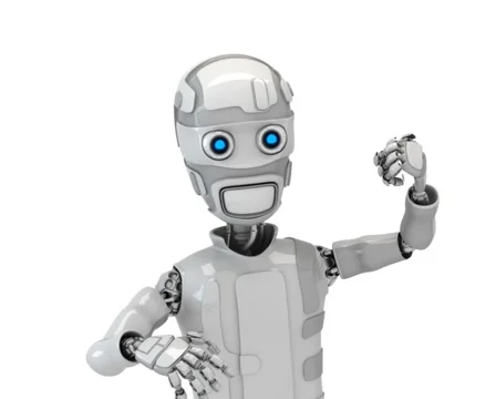 Cyborg and butterfly Stock Footage 1034983