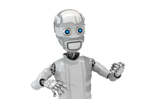 Cyborg and butterfly Stock Footage 1035008