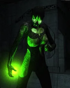 Cyborg assassins Illustrazione stock