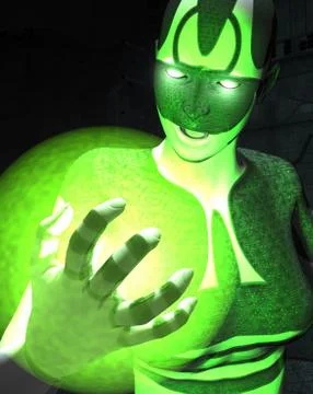 Cyborg assassins Stock-Illustration