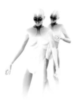 Cyborg being Stock-Illustration