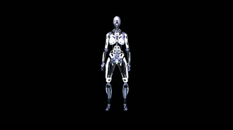 Cyborg Stock Footage 12679778