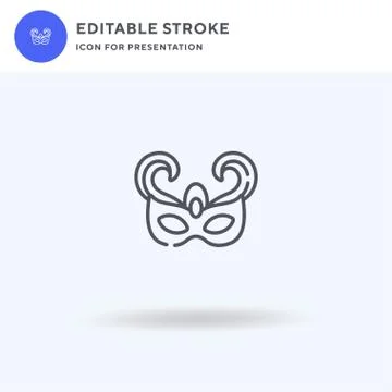 Cyborg icon vector, filled flat sign, solid pictogram isolated on white, logo Illustrazione stock