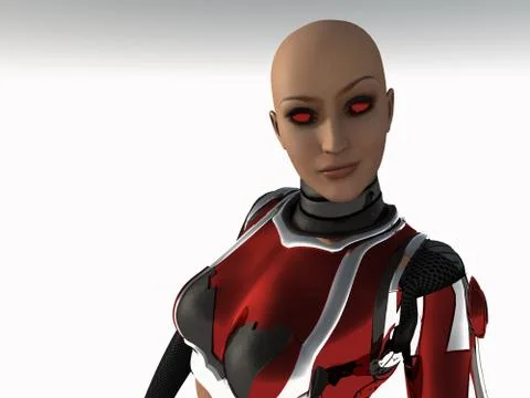 Cyborg Stock-Illustration