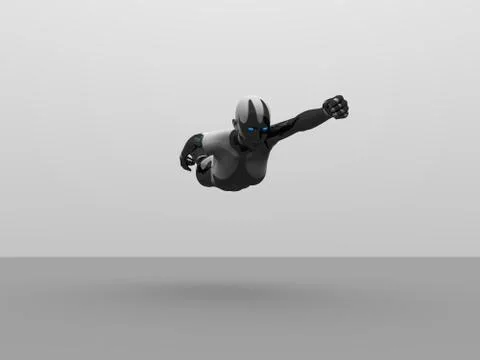 Cyborg Illustrazione stock