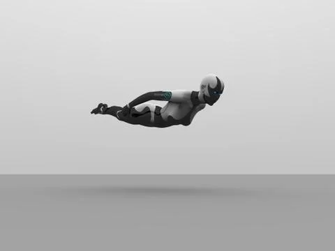 Cyborg Stock Illustration